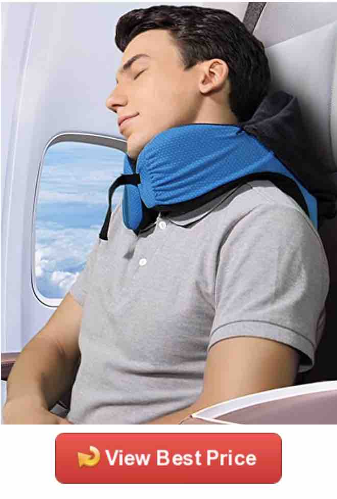 LANGRIA 6-in-1 Memory Foam Neck Support