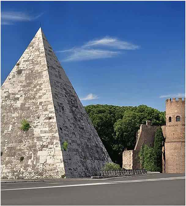 Pyramid of Caius Cestius
