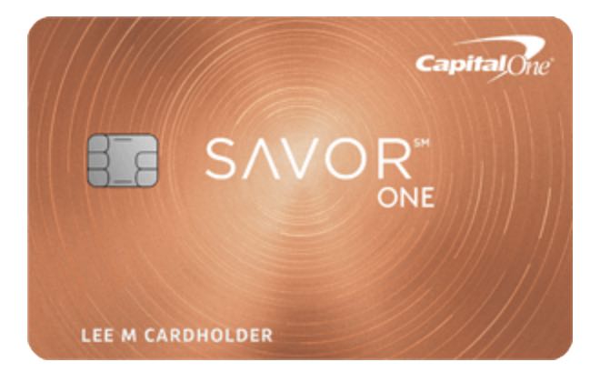 Capital One SavorOne Cash Rewards Credit Card