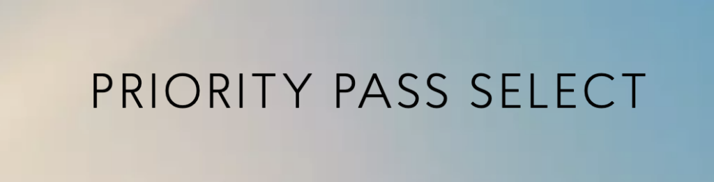 priority pass select