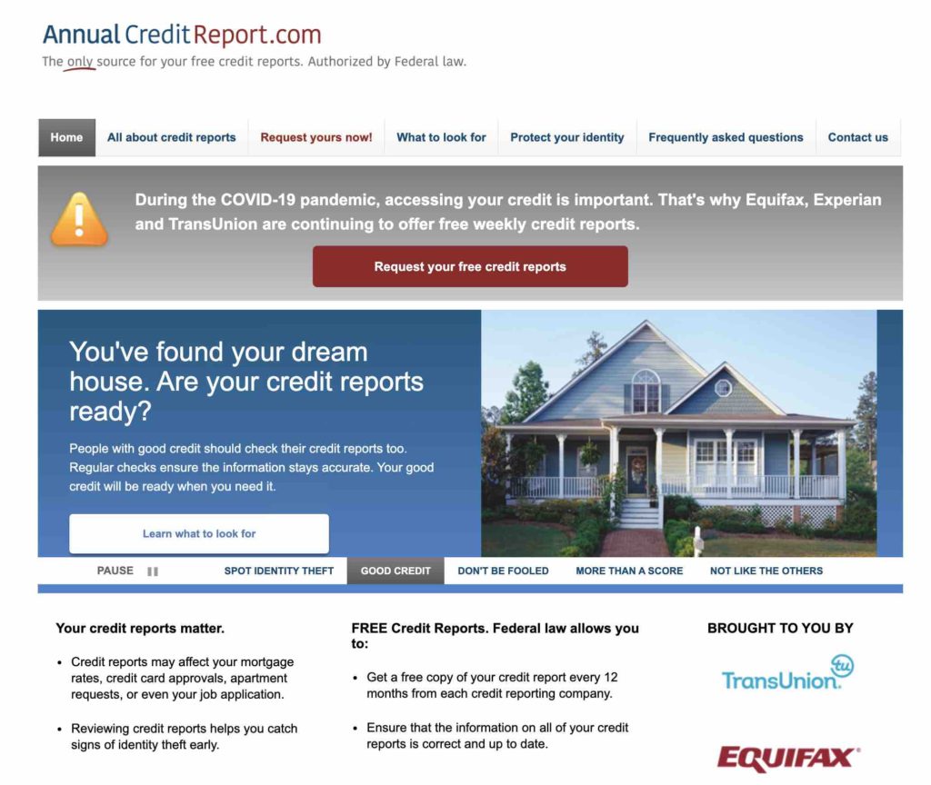 Credit report
