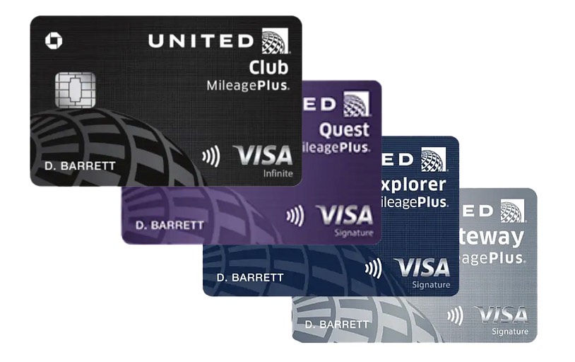 Visa United MileagePlus Credit Cards 