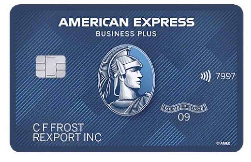 Amex Blue Business Plus card