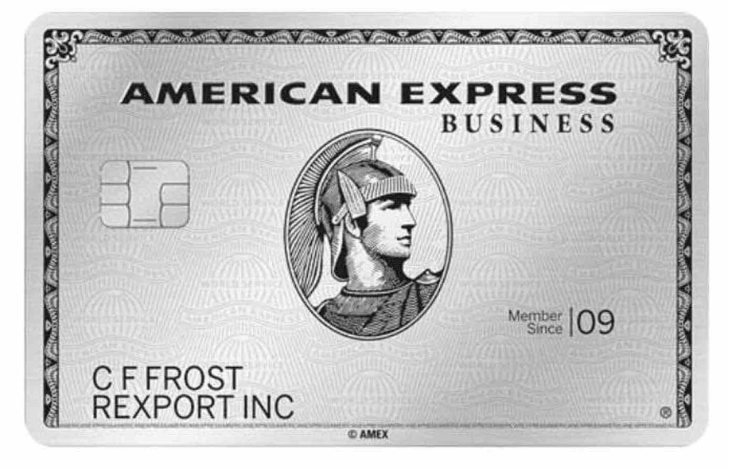 Amex Business Platinum card