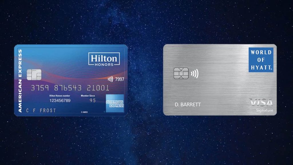 Hilton Honors Amex Surpass Card vs The World of Hyatt Card