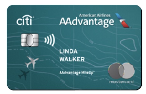 AMERICAN AIRLINES AADVANTAGE MILEUP CARD
