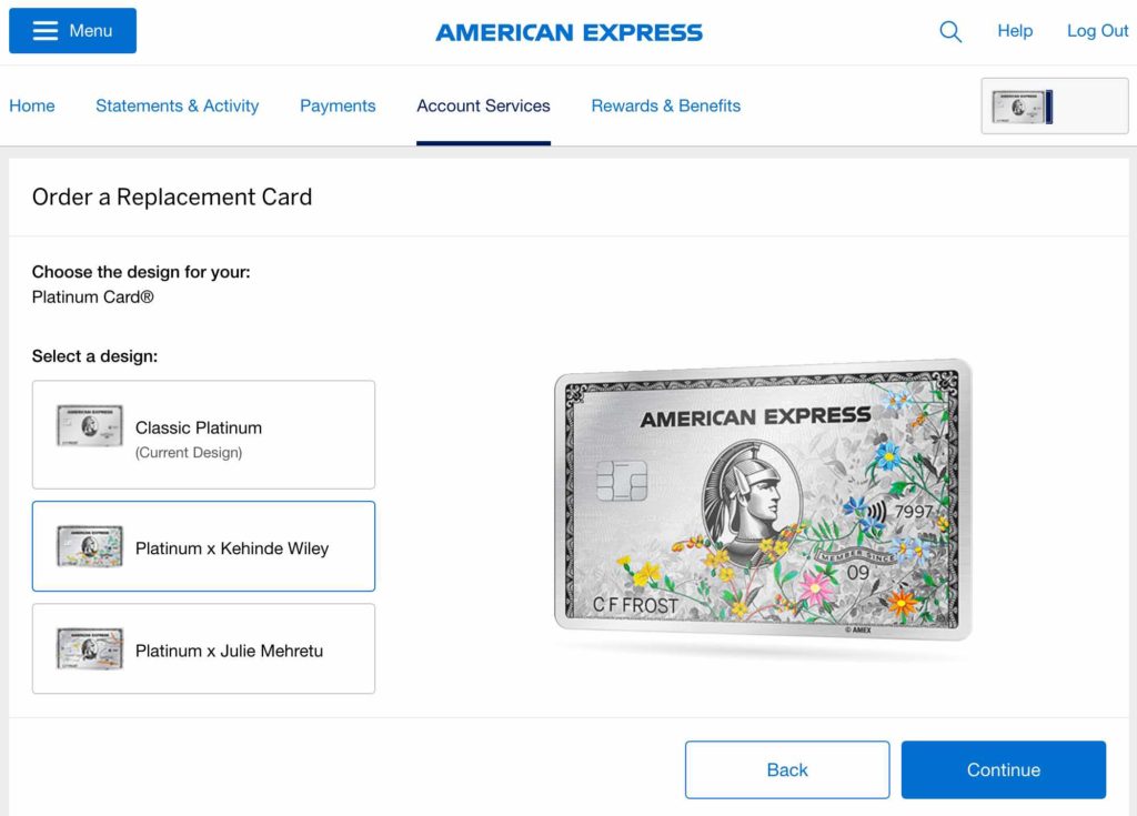 How To Get The New Platinum Amex Design 