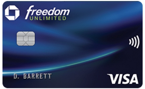 Chase Freedom Unlimited credit card