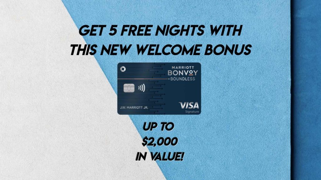 Marriott Bonvoy Boundless credit card