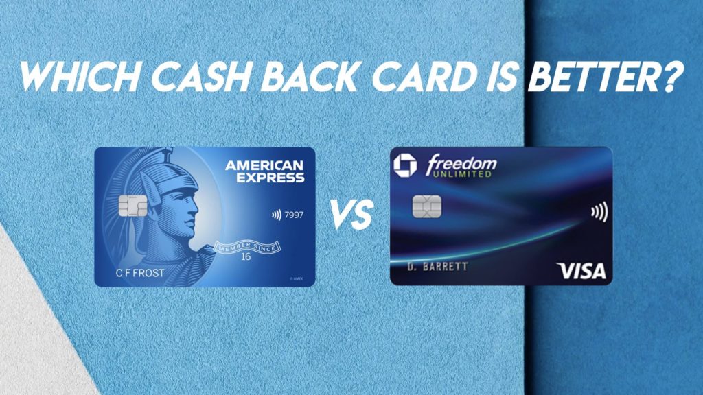 American Express Blue Cash Everyday Card vs The Chase Freedom Unlimited Credit Card