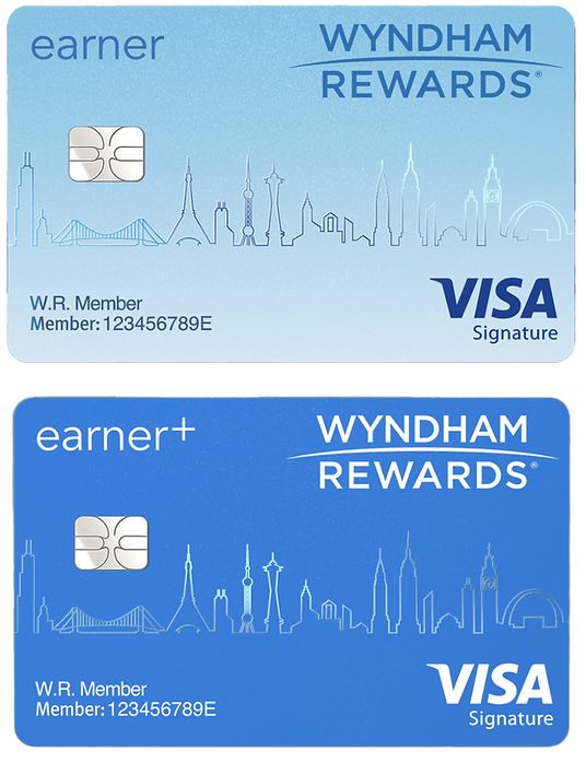 Wyndham Rewards Earner credit cards