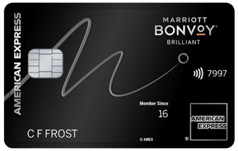 Amex Marriott Bonvoy Brilliant card