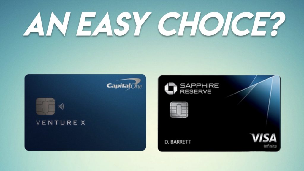 Capital One Venture X vs Chase Sapphire Reserve - An Easy Choice?