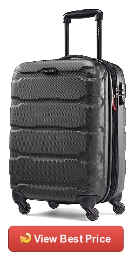 Samsonite Omni PC Hardside 20”
One Size Spinner
Best Carry-on Luggage