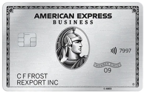 Amex Business Platinum card