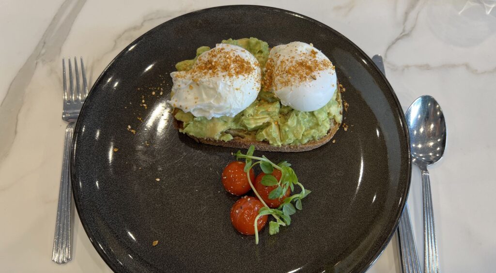 Breakfast at the Hyatt Hotel in Canberra