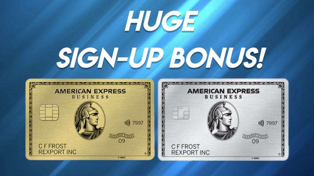 Amex Business Gold and Platinum credit cards