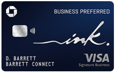 Chase Ink Business Preferred credit card