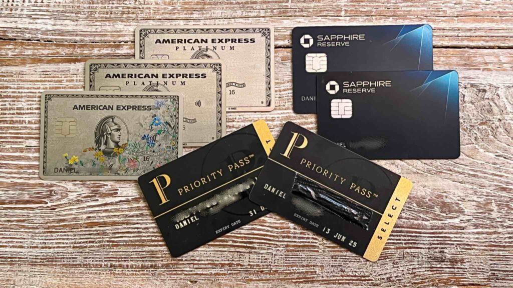 credit cards and priority pass