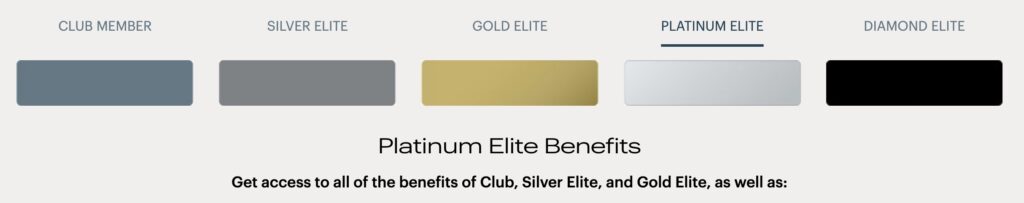 IHG Rewards Platinum Elite status