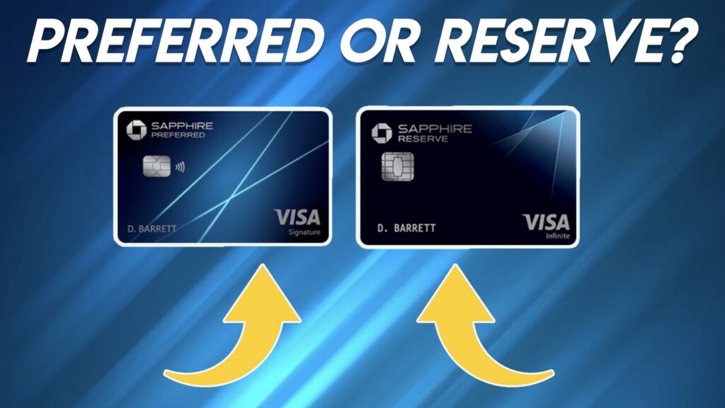 Chase Sapphire Preferred vs the Chase Sapphire Reserve - An Easy Choice?