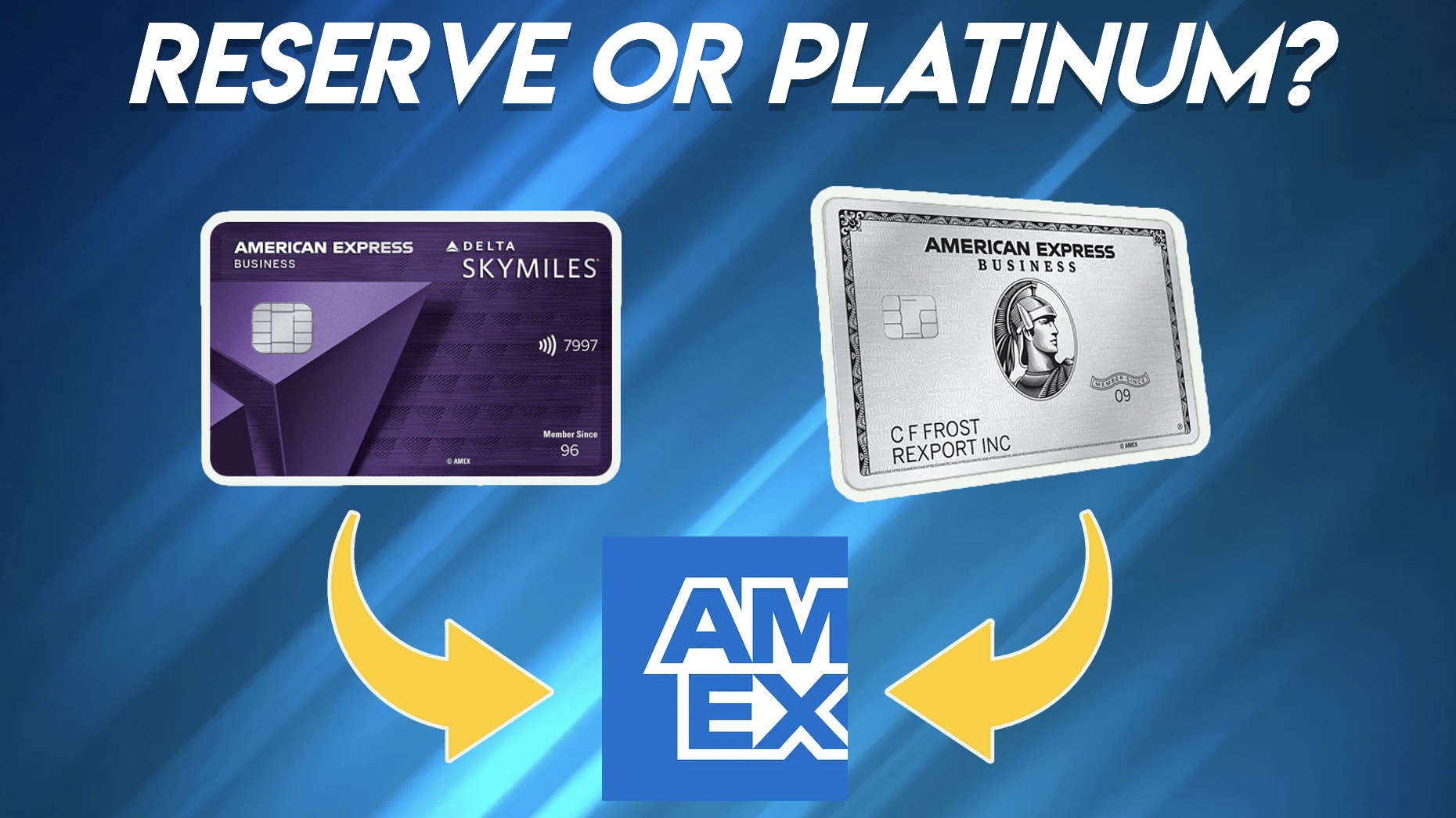 Delta SkyMiles Reserve vs. American Express Platinum: Which Business Card is the Best Choice for You?