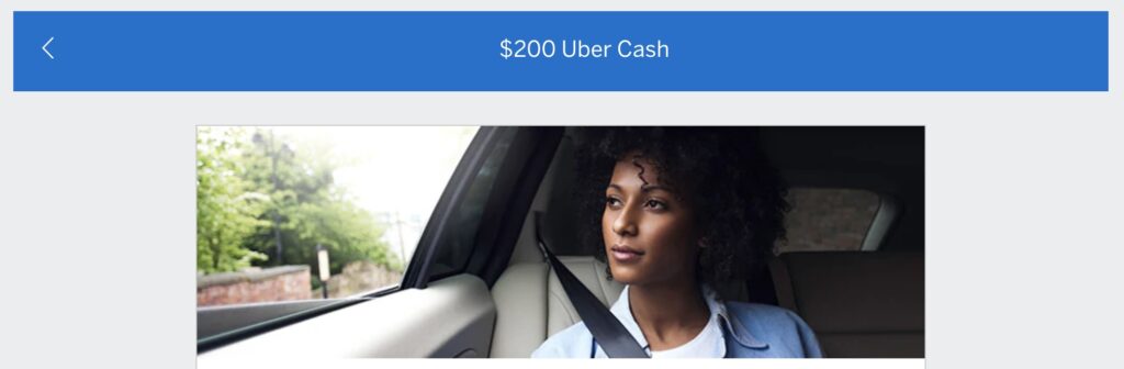 $200 Uber credit Amex Platinum 