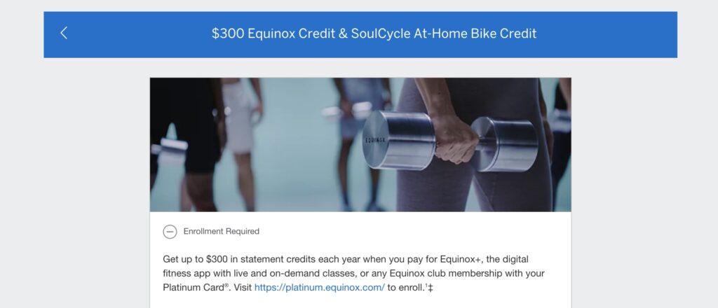 $300 Equinox Credit & SoulCycle At-Home Bike Credit
