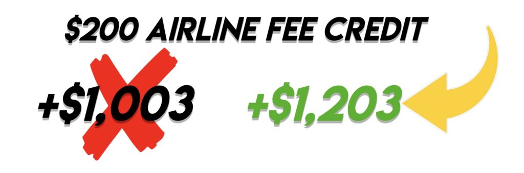 Airline Fee credit