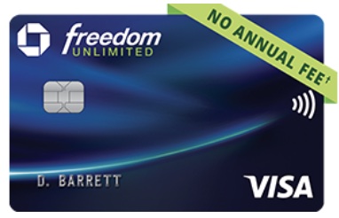 Chase Freedom Student credit card