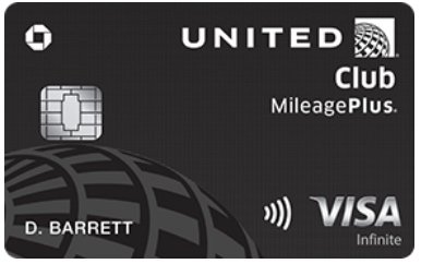 United Club Infinite card