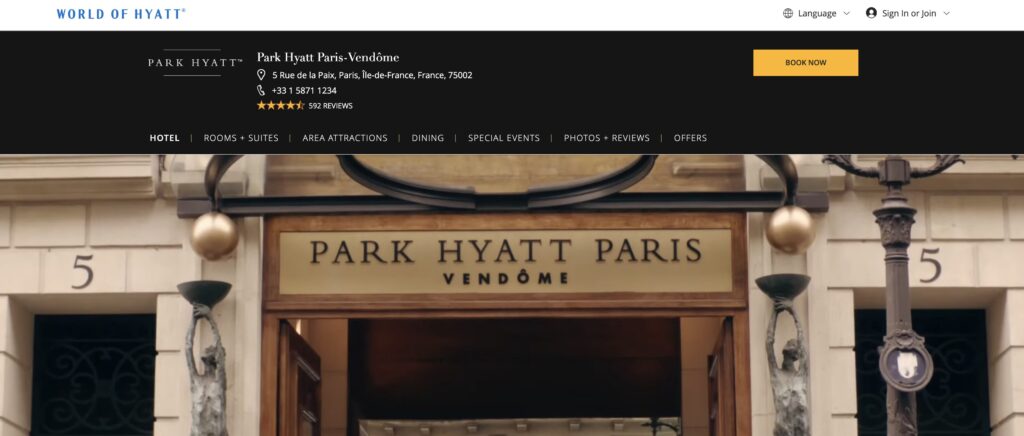 Park Hyatt Paris-Vendôme