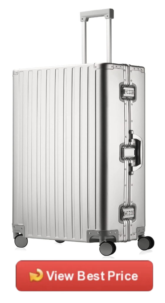 Sindermore Luggage, Aluninum Hardside Suitcase