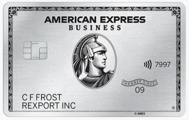 Amex Platinum Business card.