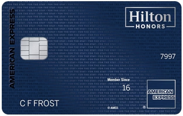 Hilton Honors Aspire card