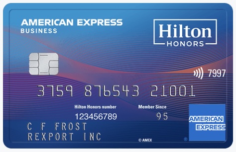 Hilton Honors Business Card
