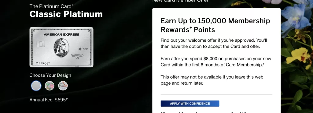 Amex Platinum sign-up bonus 