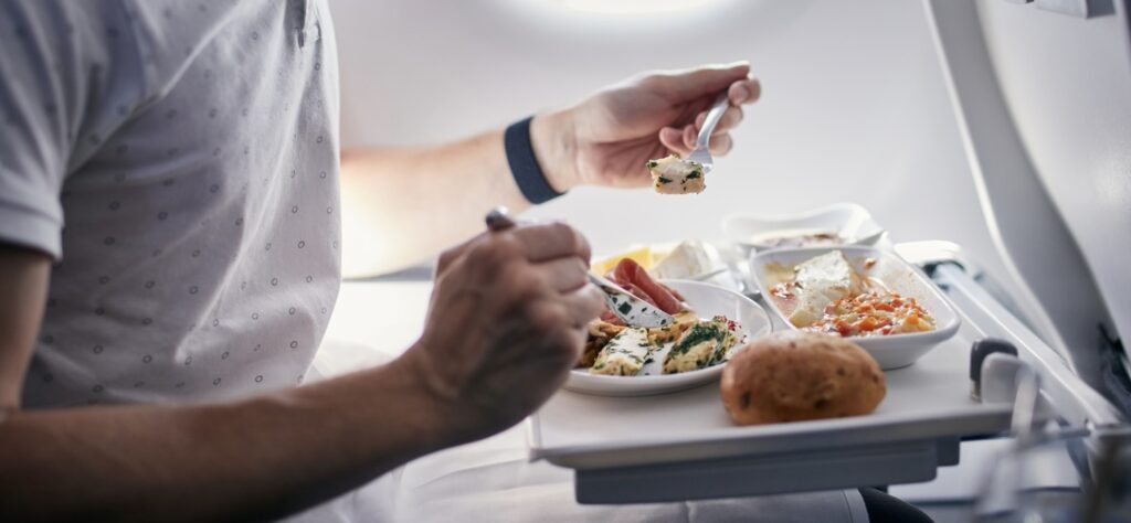 inflight food