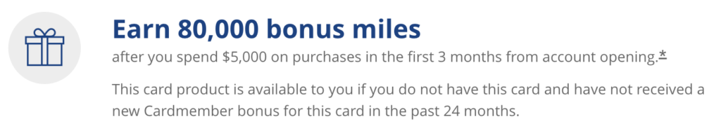 80,000 bonus miles united airlines 