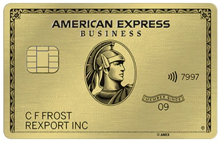 Amex Business Gold card