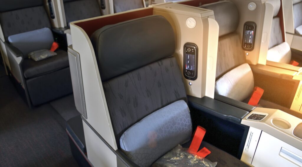 business class seat 