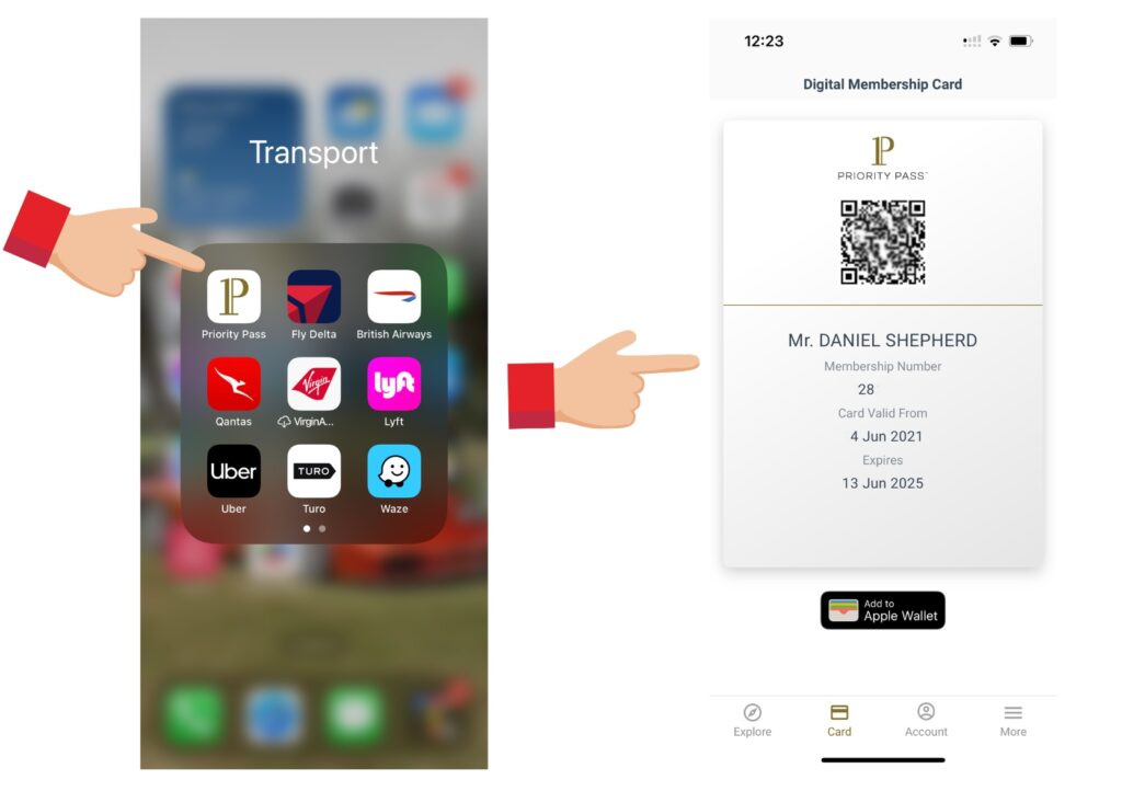 Download The Priority Pass App 