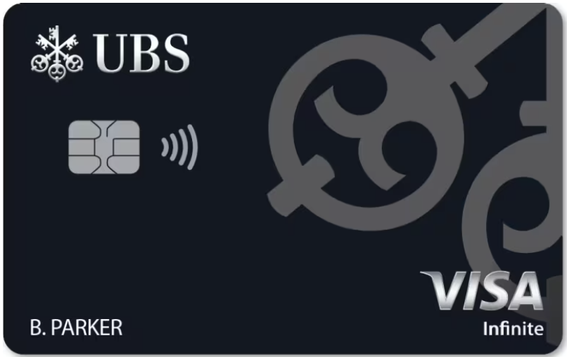 UBS Visa Infinite credit card