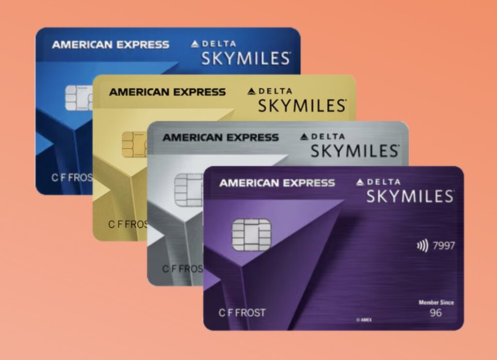 Delta SkyMiles Credit cards from Amex